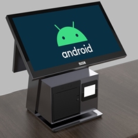 15.6 Écran tactile de 11.6 pouces tout en un POS avec scanner QR et imprimante Android12 RK3588 RK3568