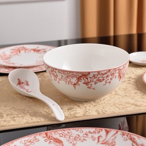 ชุดอาหารค่ำพอร์ซเลนสไตล์นอร์ดิกมินิมอลรุ่นใหม่ 32 ชิ้น - Product Image 5