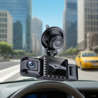 Caméra de tableau de bord double 3 objectifs à 170 degrés avec écran IPS 2.0 1080P, avant et arrière, garantie 1 an - Meilleures ventes