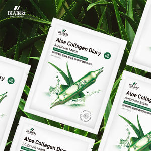 Masque en feuille coréen à l'hydrogel d'aloe vera et de collagène, anti-âge, équilibrant les pores et le sébum, apaisant et éclaircissant - Product Image 6