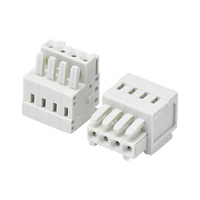 Conector Hembra Serie 6351XX 2-24, Bloque de Terminales de Resorte de 4 Pines, Conector de Cable Eléctrico, Tipo Tornillo, Bloques de Terminales para PCB