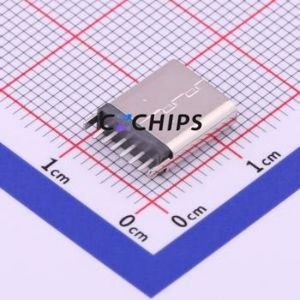 TYPE-C-31-D-01 USB Connector Through hole Component (THT) Connector Type-C Female Through Hole 6P - Product Image 2