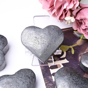 Piedra de Shungita Pulida de Alta Calidad, Estilo Bohemio, para Sanación del Corazón, 5cm, Empaque Seguro, Venta al Por Mayor - Product Image 2