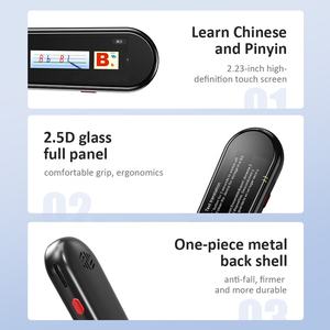 ปากกาสแกนเนอร์อุปกรณ์การเรียนรู้แบบพกพา VORMOR X1 ปากกาแปล<span class=keywords><strong>ภาษา</strong></span>ดิจิทัลอัจฉริยะพร้อมระบบ OCR รองรับการสแกนและ<span class=keywords><strong>แปล</strong></span><span class=keywords><strong>ภาษา</strong></span> ปากกาอ่านหนังสือ - Product Image 4