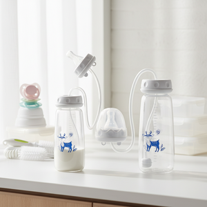 <span class=keywords><strong>Biberon</strong></span> Mignon <span class=keywords><strong>Anti</strong></span>-<span class=keywords><strong>Colique</strong></span> Sans BPA avec Longue Paille en Silicone de Qualité Alimentaire pour Soin des Bébés - Product Image 1