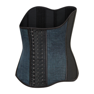 Nhà Máy Langqin Trực Tiếp Của Phụ Nữ Chặt Chẽ Phù Hợp Cơ Thể Hình Corset Tops Hai Lớp Của Thoáng Khí Lưới Vải Sexy Corset - Product Image 5