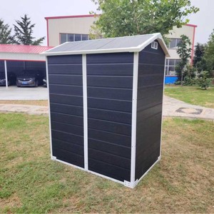 Garden Storage Shed WPC <b>Frame</b> <b>6x4</b> Ft With Window And Door For Outdoor Use - Product Image 3