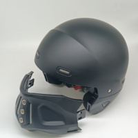 Casque de moto vintage intégral personnalisé et respirateur approuvé par le DOT nouvel état fabriqué à partir de matériau ABS directement en usine