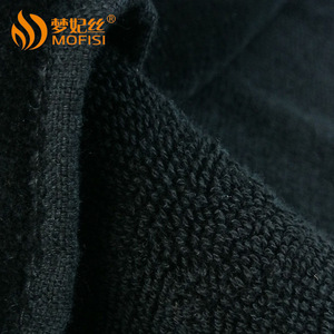 Serviette de golf Ips Handa New Zealand Open 40x60cm noire avec mousqueton et logo personnalisé - Product Image 5