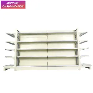 Mingxin market concept inc Supermarket Metal display racks shelves for retail store Gondola Shelf