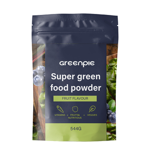 Sức khỏe siêu màu xanh lá cây trái cây rau bột qua biên giới Probiotics Spirulina Chlorella siêu màu xanh lá cây trộn hỗn hợp bột - Product Image 5