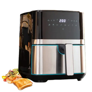 <span class=keywords><strong>Friteuse</strong></span> à air électrique domestique visuelle 5L, 5.5L, 6.5L, grande capacité, avec écran tactile numérique, <span class=keywords><strong>meilleure</strong></span> vente, économique - Product Image 1