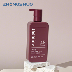 Bán buôn nhựa PE dầu gội đầu và điều hòa chai 250ml <span class=keywords><strong>350ml</strong></span> 500ml cơ thể vuông Lotion bao bì chai cho gel tắm - Product Image 3