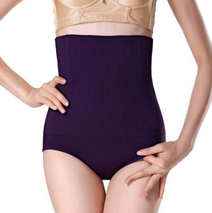 Corsé posparto para mujer, pantalones moldeadores de cintura alta, bragas delgadas para las caderas - Product Image 4