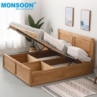 Mécanisme de levage de lit hydraulique à gaz avec construction en acier pour chambre à coucher, bureau à domicile et cuisine