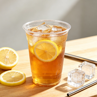 Gobelets à boissons froides en PLA de haute qualité, impression personnalisée directe d'usine, gobelets jetables écologiques