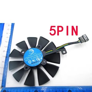Nouveau ventilateur de refroidissement 87MM PLD09210S12M PLD09210S12HH remplacer pour ASUS Strix <span class=keywords><strong>GTX</strong></span> 1060 <span class=keywords><strong>OC</strong></span> <span class=keywords><strong>1070</strong></span> 1080 <span class=keywords><strong>GTX</strong></span> 1080Ti RX 480 ventilateur de carte graphique - Product Image 5