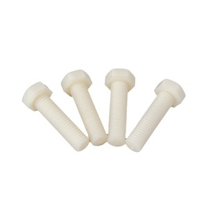 Baqi Hexagonal <b>Screw</b> <b>Nylon</b> POM PA Plastic Insulated External Hex Head Standard Thread For General Use - Product Image 1