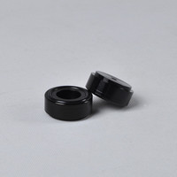 Schwarzes CNC-Aluminium 39x17mm mit Gummiring-Füßen für Audio-Röhrenverstärker-Bausatz