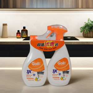 Nettoyant liquide écologique pour les taches d'huile lourde de <span class=keywords><strong>cuisine</strong></span>, best-seller, avec vaporisateur, 500 g x 2 bouteilles, étiquette personnalisable - Product Image 3