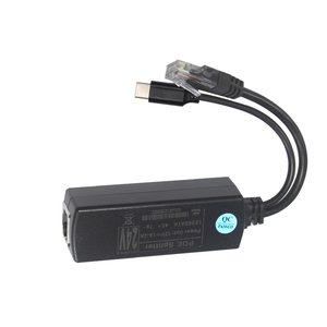 Tegangan Rendah Usb C ubtt Gigabyte 24v Poe dinding adaptor daya titik ke Point Wifi Bridge