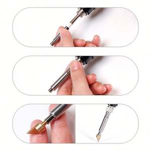 YIHUA 947-III Kit de stylo à bois 60W ensemble de pochoirs à souder outils de <span class=keywords><strong>pyrogravure</strong></span> artisanat outils de combustion du bois - Product Image 2