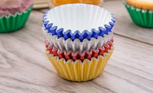 Fodere per Cupcake <span class=keywords><strong>in</strong></span> lamina di <span class=keywords><strong>alluminio</strong></span> <span class=keywords><strong>in</strong></span> più colori resistente al calore <span class=keywords><strong>in</strong></span> carta Muffin tazze sicure per feste fornisce strumenti economici per torte - Product Image 6