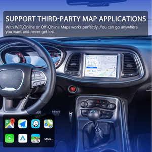Radio de Coche Android de 8.4 Pulgadas para Dodge Charger Dodge Challenger 2015-2019 Reproductor Multimedia de Video GPS Navegación Carplay 4G Wifi - Product Image 4