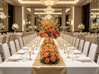 Bola de Flores Artificiales de 60cm al por Mayor, Bola Floral de Rosas de Seda de Tacto Real para Centros de Mesa de Boda, Decoración de Mesas, Fiestas y Escenarios