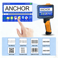 Impresora de Inyección de Tinta Manual ANCHOR de 12.7mm, Impresora Portátil de Mano para Impresión de Códigos de Barras y Logotipos en Cajas H81