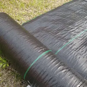 Tapis de barrière contre les mauvaises herbes en tissu paysage