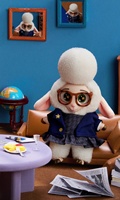 100% officiel authentique pour Zootopia série pendentif en peluche ABS matériel 1/72 échelle nouveauté boîte aveugle d'origine