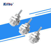 Capteur de proximité inductif cylindrique M12 10-36V CC en acier inoxydable tout métal NPN PNP NO NC avec câble de 2 m, vendu par l'usine KJT