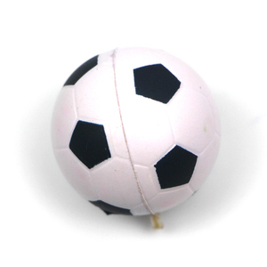 Superventas 6,3 cm Bola de PU sólida Bola de estrés de espuma Promoción Balón de fútbol Juguetes de ventilación de descompresión para niños - Product Image 6