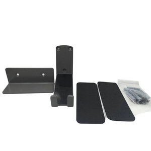 Support en L en acier avec deux trous et un trou ovale pour applications de montage - Product Image 2