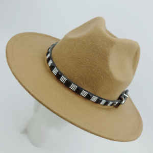 कस्टम थोक पु टोपी बेल्ट नई गैंडा पश्चिमी काउबॉय बेल्ट हैट बेल्ट हैट बेल्ट - Product Image 2
