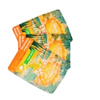 Pochettes de plastification support en plastique à impression numérique alimentaire Uo avec fermeture éclair pochette zippée de haute qualité imprimée sur mesure