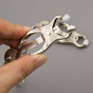 Pinces à mamelon en métal, de retenue pour le sexe pour adulte, Piercing de rôle, 500 pièces, pour jeux de rôle, <span class=keywords><strong>BDSM</strong></span>, nouvelle collection - Product Image 6