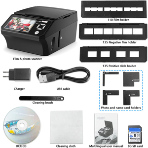 Scanner Photo, carte de nom, glissière et négatif avec grand écran LCD de 5 pouces - Product Image 6