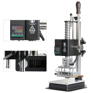 Digital Hot Foil Stamping Machine Heat Press Machines Manual Embossing Leather Paper Wood Machine - Product Image 1