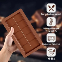 Moule à chocolat solide avec confiture, pâte de pistache et flocons de pain 200g Barre Mingzhi