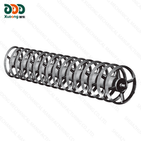 Rouleau de compactage spiralé agricole XUDONG (acier au carbone) pour semoirs, compactage du sol et semoirs directeurs sans labour