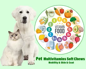 Private Label Dog Supplements And Vitamins Supplements Dog Pigeon Multivitamin With Folic Acid Essential Smooth Fur Healthy