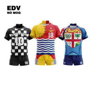 Meilleures ventes Chemise de rugby pour hommes Style décontracté Uniformes de rugby de l'équipe Uniforme de rugby au design personnalisé - Product Image 5