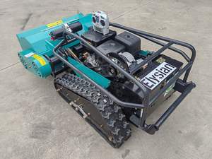 Tondeuse à gazon sans fil de qualité industrielle 24V entièrement automatique 4 temps automoteur sur chenilles 1800W déchiqueteuse de gazon robuste pour le bricolage - Product Image 6