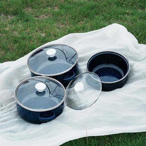 New 20Cm Bán Buôn Hiện Đại Điện Gốm Soong Nấu Ăn Nồi Bộ Với Đúc Sắt Dưới - Product Image 3