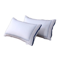 Casualpure Hôtel Qualité 200TC Fil Doux Cou Soutien Plume Velours Oreiller Haute Résilience Core Direct Usine Dropshipping
