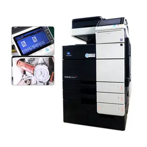 Kullanılan makine için satış renk yazıcı tarayıcı fotokopi için Konica Minolta marka fotokopi Bizhub c554 c454e c654 c754 c364