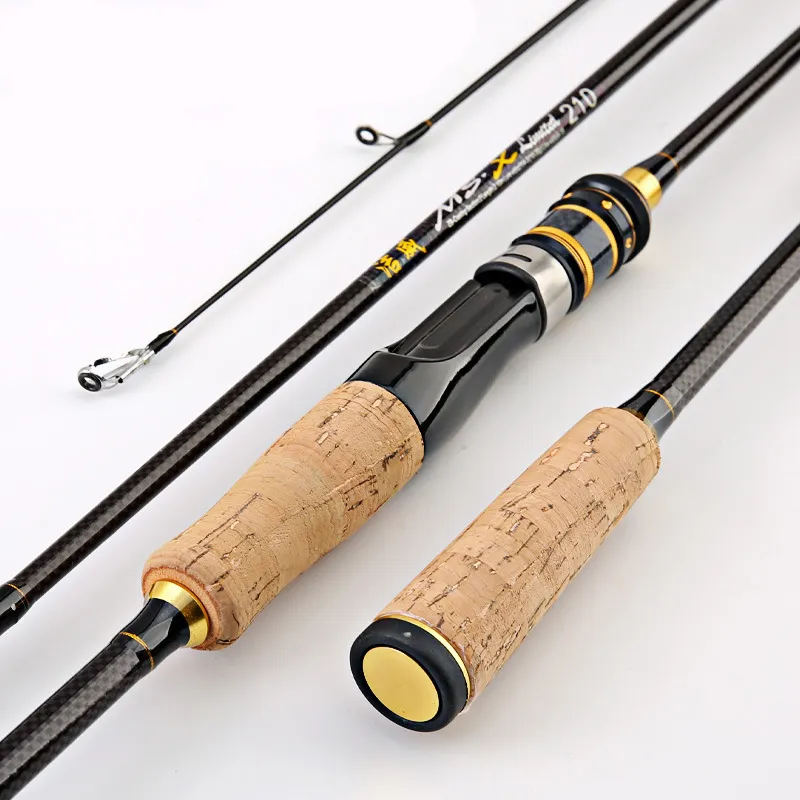 YOUME 1.8M 2.1M 2.4M 2.7M Fishing Rods Casting Spinning Rod 2 Sections Lure Weight 5g-30g Power M MH Carbon Lure Rods Pole