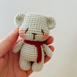 All'ingrosso fatto a mano all'uncinetto orso peluche personalizzato piccolo uncinetto orsacchiotto <span class=keywords><strong>Amigurumi</strong></span> peluche lavorato a maglia giocattolo per Baby Shower regalo - Product Image 5